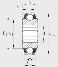 Подшипник GVK102-208-KTT-B-AH10 INA