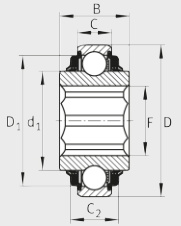 Подшипник SK104-208-KTT-L402/70-AH10 INA