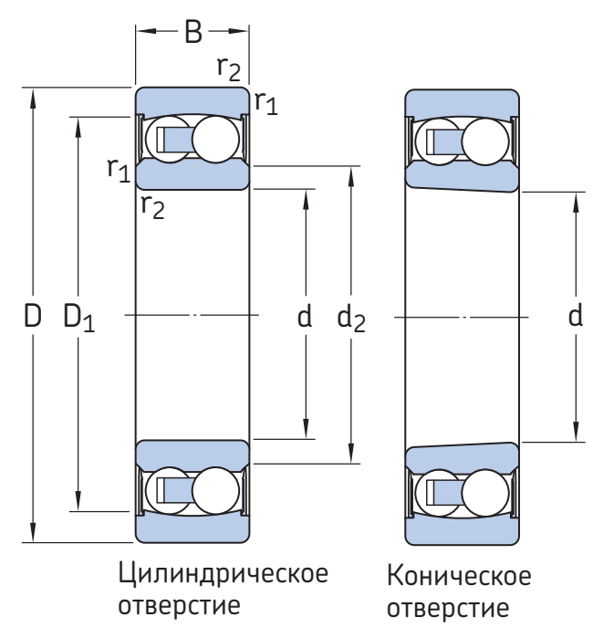 Подшипник 2206E-2RS1TN9 SKF