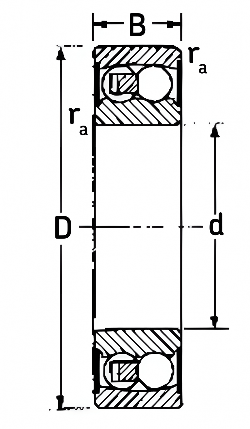 Подшипник 2310E2RS1 MRC/Marlin Rockwell