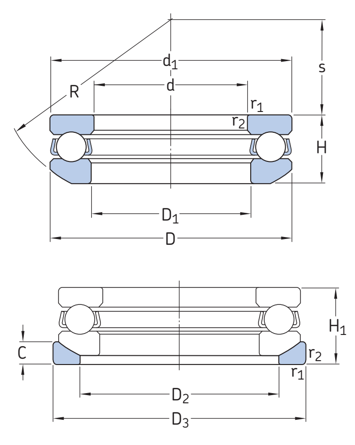 Подшипник 53201 SKF