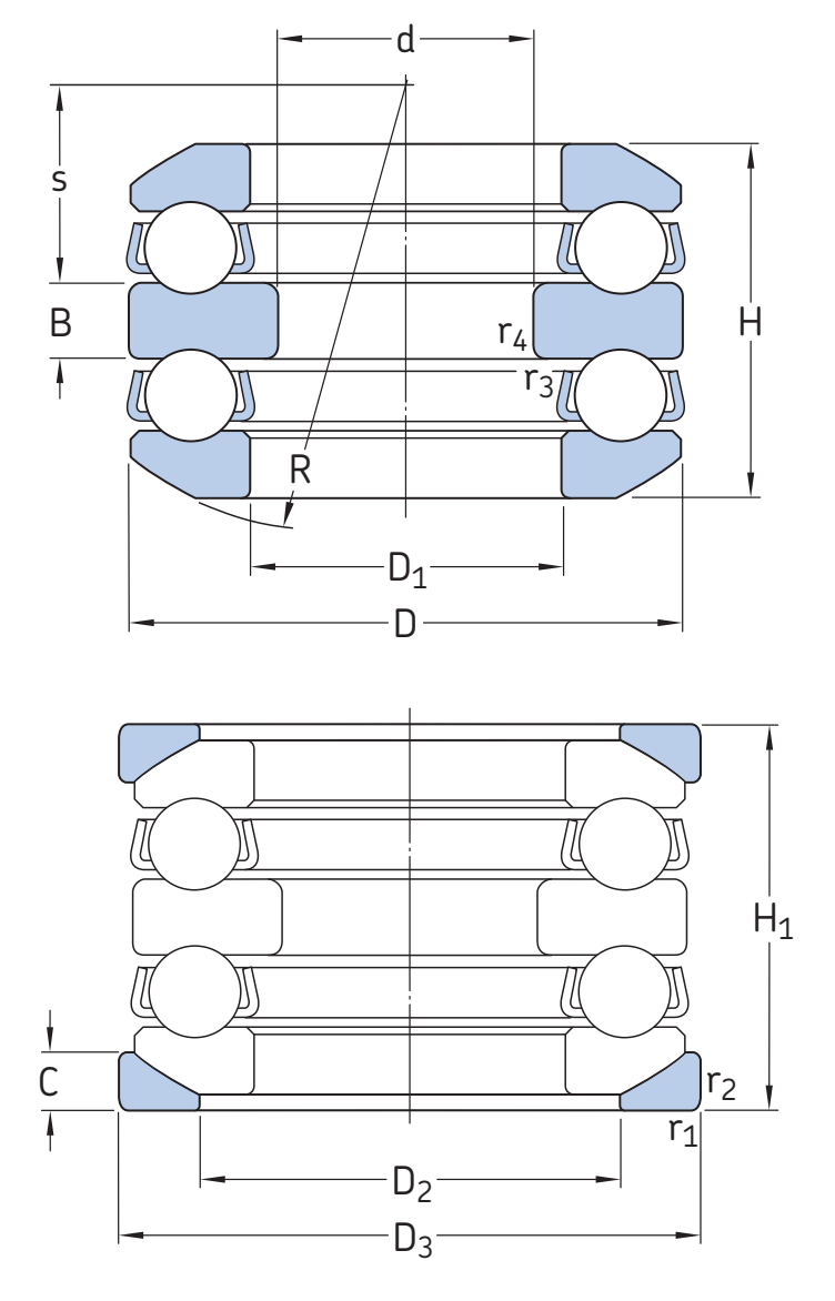 Подшипник 54207 SKF