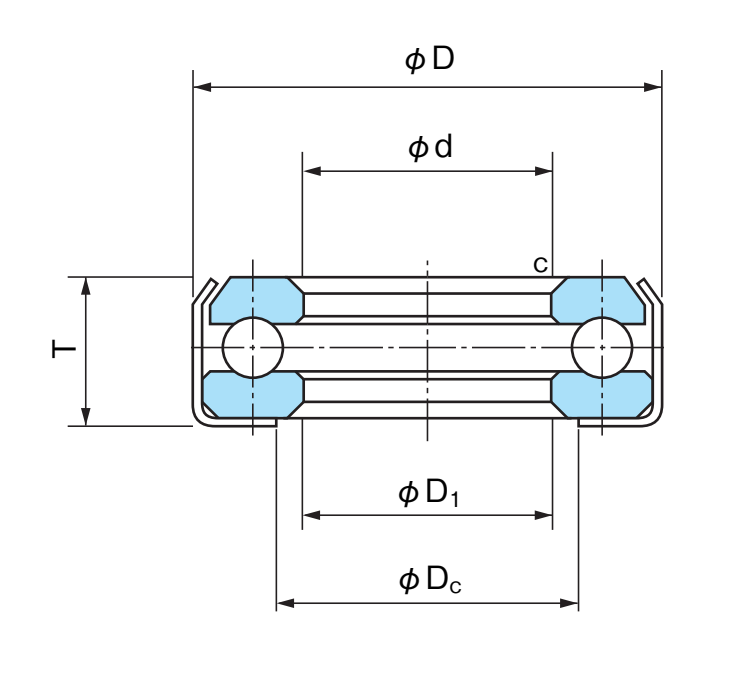 Подшипник 5TG-10 Nachi