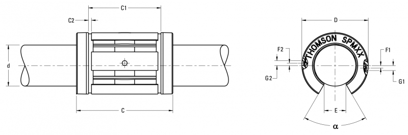 Подшипник SPM120PN Thomson