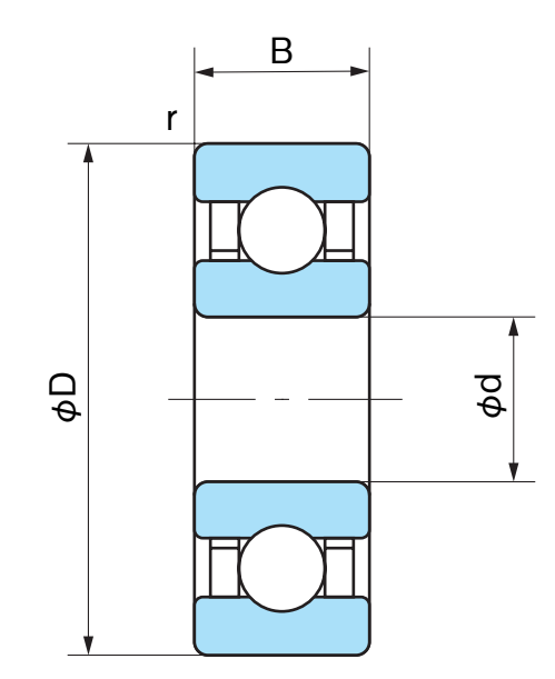 Подшипник 6219T Nachi