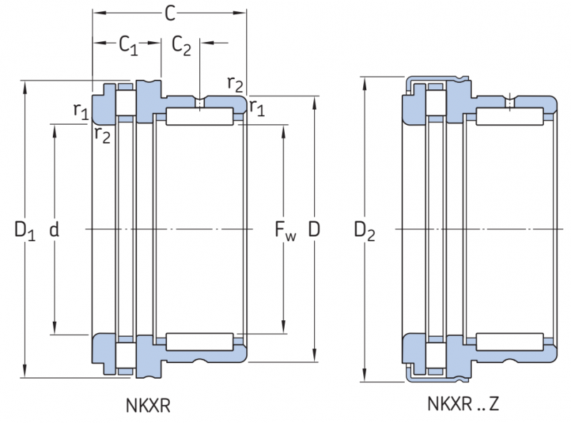 Подшипник NKXR15Z SKF