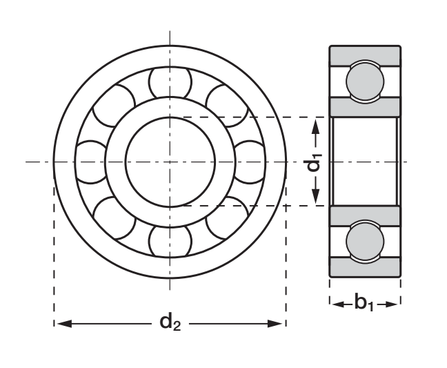 Подшипник B623B1G Igus GmbH