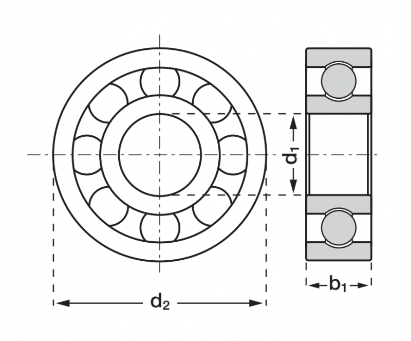 Подшипник B623C2G Igus GmbH