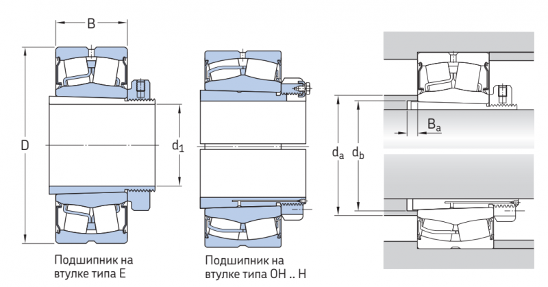 Подшипник 22228-2CS5K/VT143 SKF