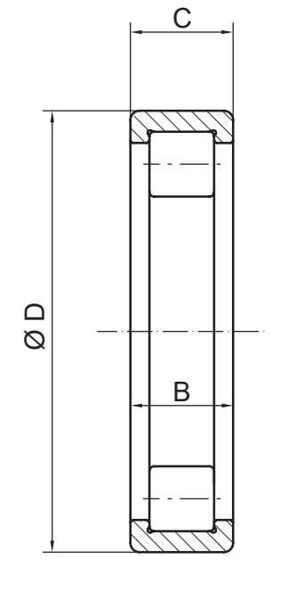 Подшипник F 19079 A&S - Fersa