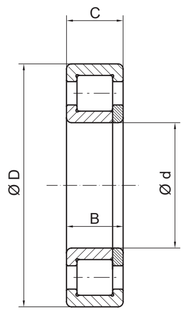 Подшипник F 19020 A&S - Fersa