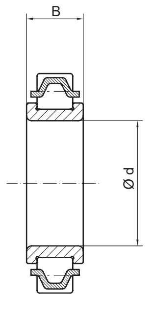 Подшипник F 19061 A&S - Fersa