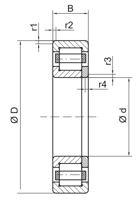 Подшипник NUP 310 F A&S - Fersa