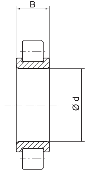 Подшипник F 19032 A&S - Fersa