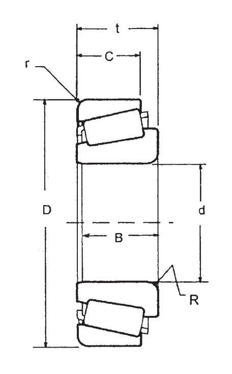 Подшипник 33114 FBJ