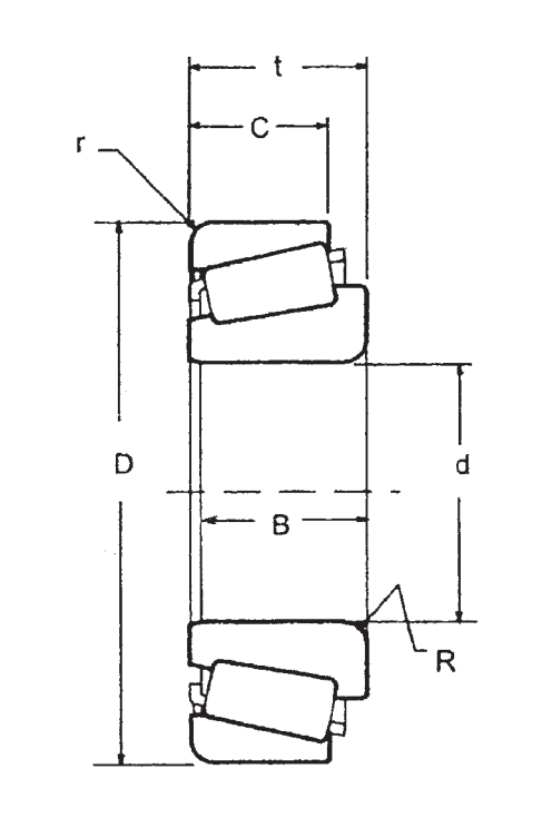 Подшипник 30304D FBJ