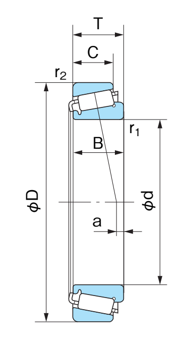 Подшипник HH228349/HH228310 Nachi