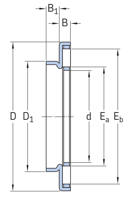 Подшипник AXW40 SKF