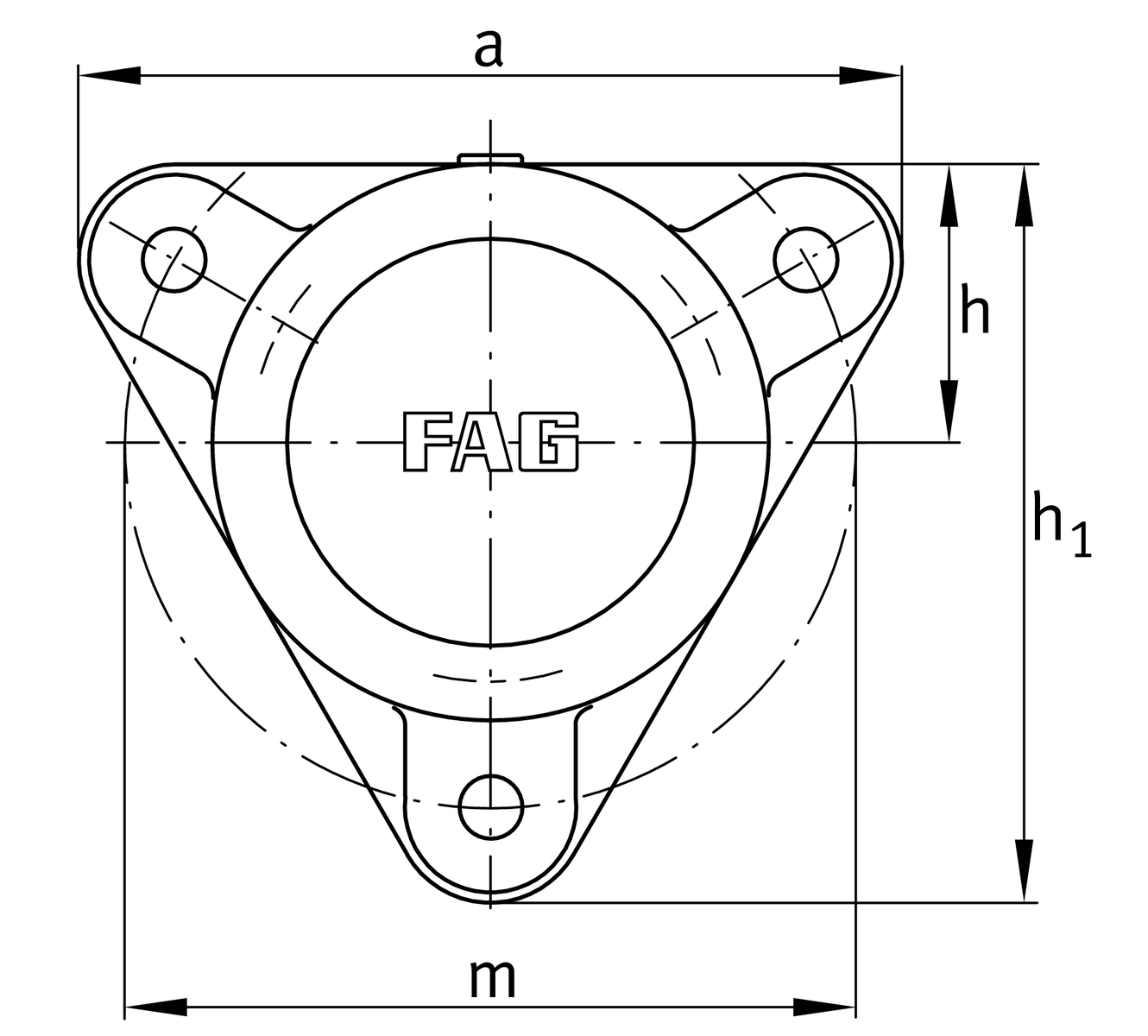 Подшипник F505-B-L FAG