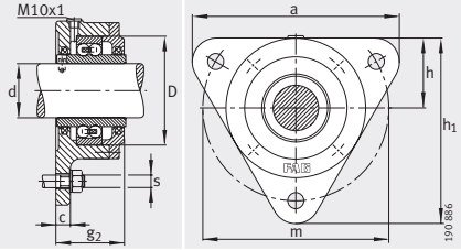 Подшипник F11204 FAG