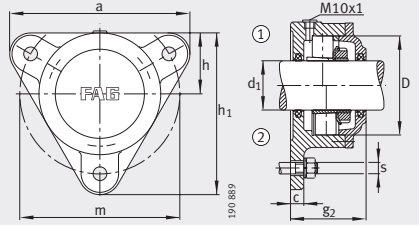 Подшипник F506-WB-L FAG