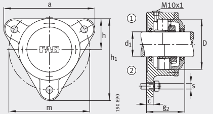 Подшипник F507-WB-L FAG