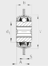 Подшипник TRV-28X127X42,9-IA02 INA