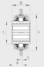 Подшипник TRV-38X140X55,2-IA02 INA