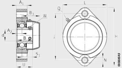 Подшипник SUBPCTL204 INA