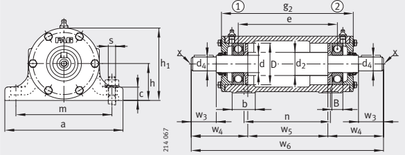 Подшипник VRE305-A FAG