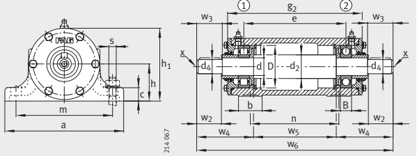 Подшипник VRE313-D FAG