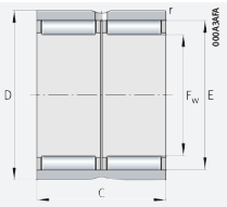 RNAO40x55x40-ZW-ASR1-XL INA