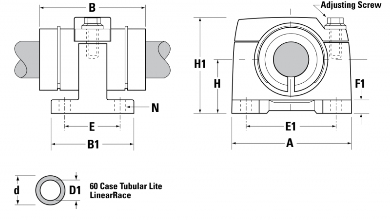 Подшипник PB32ADJ Thomson