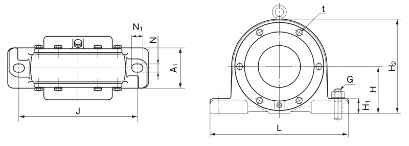 Подшипник V080C30-30 Nachi